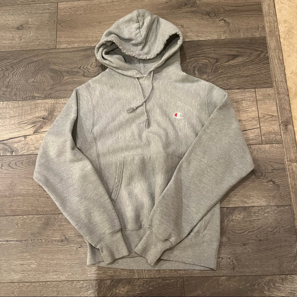 Grey Champion Reverse Weave Hoodie